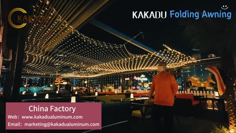 Kakadu Aluminum Folding Awning Outdoor Awning Durable Folding Canopy