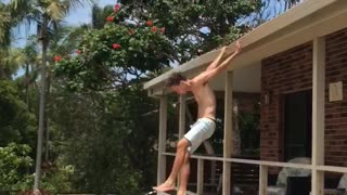 Roof Jump Fail