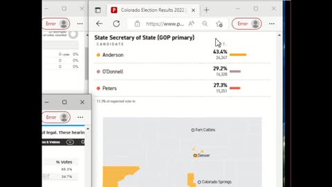 Colorado '22' SOS primary grand and county tallies difference part 1