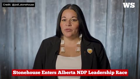 Jodi Calahoo Stonehouse enters Alberta NDP leadership race...