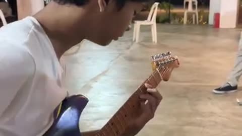 A warm up practice 😏🥵#guitar #mini concert
