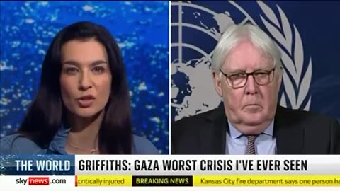 Watch What Morally Compromised Bureaucrat, UN Relief Chief Martin Griffiths, Says About Hamas