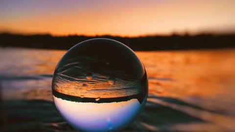 Footage Of The Sea Inside The Crystal Ball