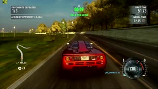 NFS The Run: Live Free Or Drive Hard (McLaren F1) Gold Medal
