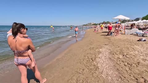 A Magnificent Day at Side Beach, Antalya: Sun, Sea, and Serenity in Türkiye