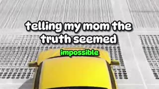 I got into a car accident, and lie to my mom about what lead to the accident