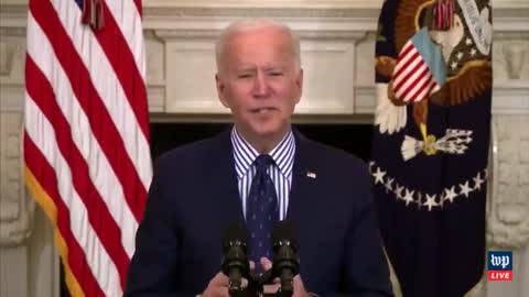 Joe "Bumble" Biden Explaining the New Covid Bill