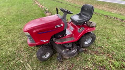 Older Craftsman Riding Mower