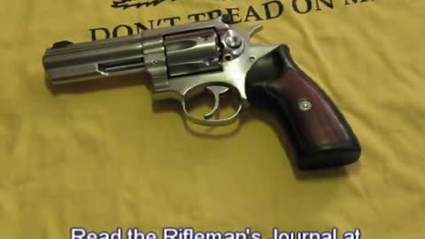 Basic Firearms Tutorial #2: Ruger GP100 double-action revolver