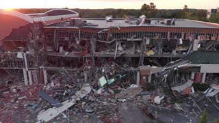 Explosion Aftermath from the Air