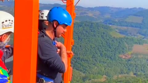 Bungee Jumping In Beautiful Place || Asmer Bungee Jumping || Satisfying