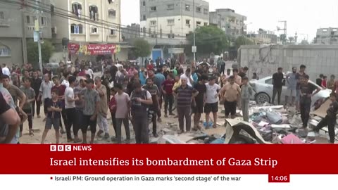 UN says Gaza residents broke into food warehouses with 'civil order' disintegrating