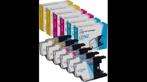 Review: Brother Genuine High Yield Color Ink Cartridge, LC753PKS, Replacement 3 Pack Color Ink,...