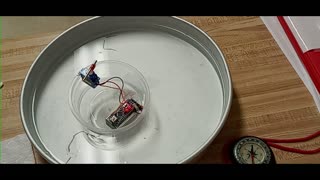 Magnet Servo Inertia Powered Boat Weighs 59 grams _2