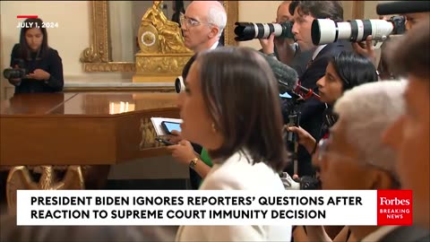 JUST IN- Biden Ignores Reporter Asking, 'Will You Drop Out Of The Race-'