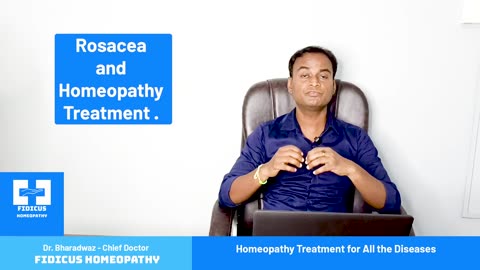 Rosacea and Homeopathic Treatment. Dr. Bharadwaz | Homeopathy, Medicine & Surgery