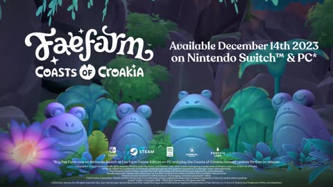 Fae Farm_ Coasts of Croakia - Official Teaser Trailer