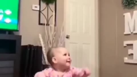 Cute baby funny video