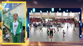 Team Captain of Davao del Norte secondary girls volleyball team