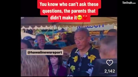 Press Conference Canceled: POS Maui Mayor Confronted By Angry Residents About Missing Kids