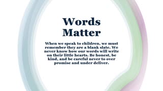 Words Matter