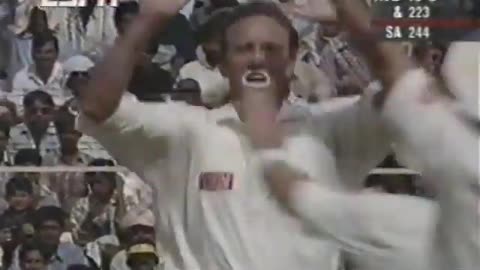 Sanjay Manjrekar Last Test innings vs SouthAfrica @ Ahmedabad 1996