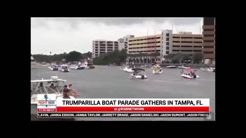 Trump Boat Rally in Florida will Blow your Mind