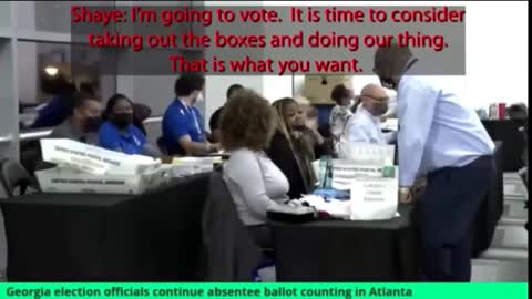 NEWLY RELEASED: Top Georgia Election officials CAUGHT in the act