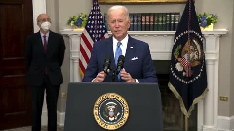 Biden says his nominee "will be the first black woman ever nominated to the United States Supreme Court."
