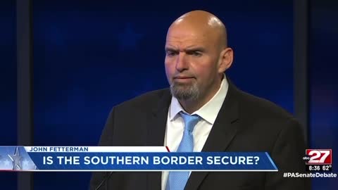 Fetterman “I never recall in the Statue of Liberty where it says take our tired huddled masses and put them on a bus.”