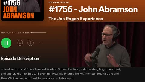 Dr. John Abramson Shares What Goes On Behind The Scenes With Big Pharma