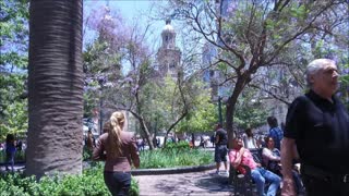Plaza de Armas in Santiago