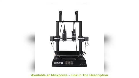 ⚡️ 3D Printer TENLOG TL-D3 PRO With 7pcs TMC2209 Independent Dual Extruder 280 Degree High