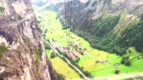 Most beautiful places to see MurrenGimmelwald and Lauterbrunnen Switzerland