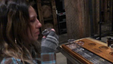 Her first taste of whisky