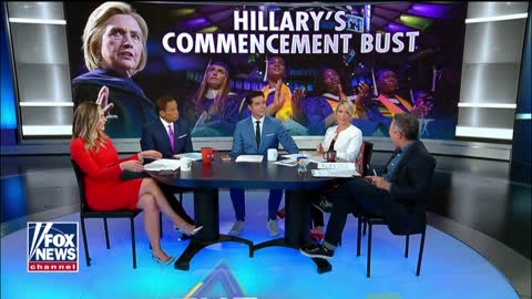 The Five on Hillary Clinton's commencement speech bust. 2019