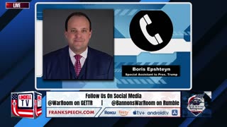 Boris Epshteyn Joins WarRoom To Give An Update On Trump’s Legal Cases