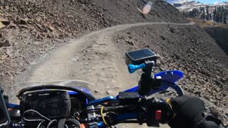 Mineral Creek Trail to Engineer Pass on Yamaha WR250R