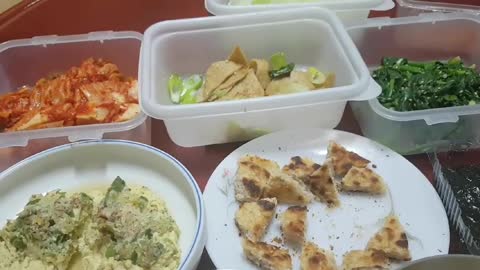 South Korea! The side dishes of ordinary people who eat at home.