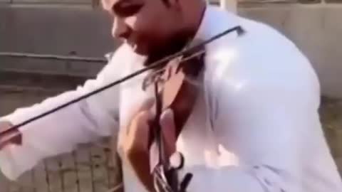 talented violinist