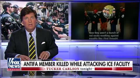 July 15 2019 Tucker Carlson 1.1 discussing antifa Domestic Terror Attack on Ice Facility