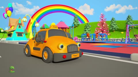 Wheels On The Vehicles - Learning Video for Kids