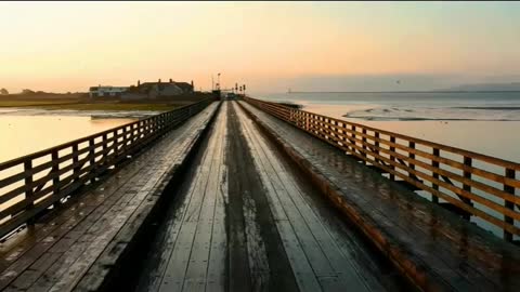 ireland evening landscape