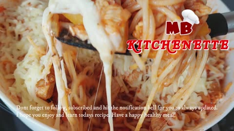 World Best Spaghetti with chicken! The Only Homemade Spaghetti Recipe You'll Ever Need! Try It!