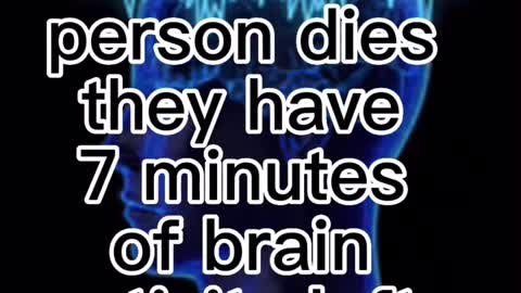 Mind blowing facts about your brain part 1