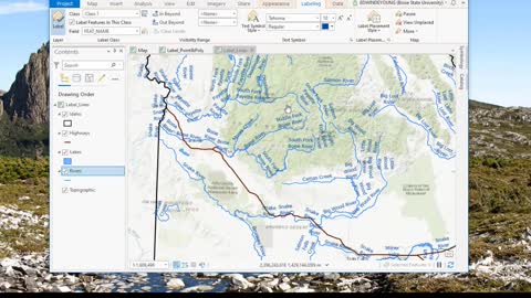 Labeling Lines in ArcGIS Pro