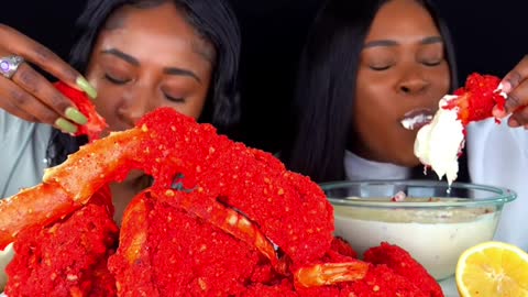 SPICY SEAFOOD BOIL MUKBANG