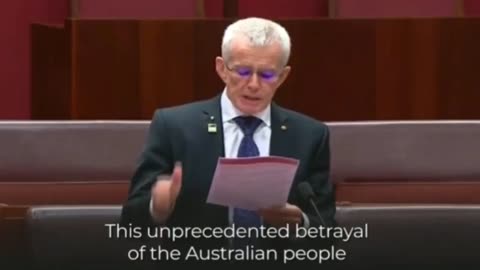 Australia Prime Minister Malcolm Roberts dropping truth bombs all over parliament.