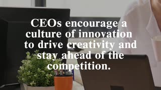 CEO Best Practices: Foster innovation and experimentation within your organization