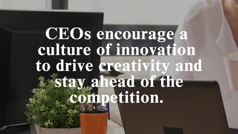 CEO Best Practices: Foster innovation and experimentation within your organization